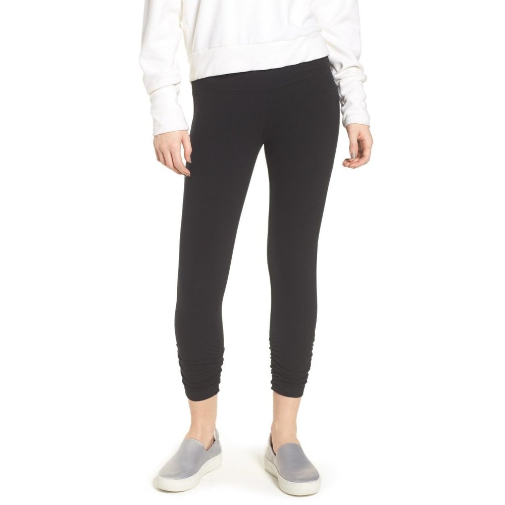 Lysse Slimming High Rise Scrunch Leggings #1830 Black Small (4-6) NEW